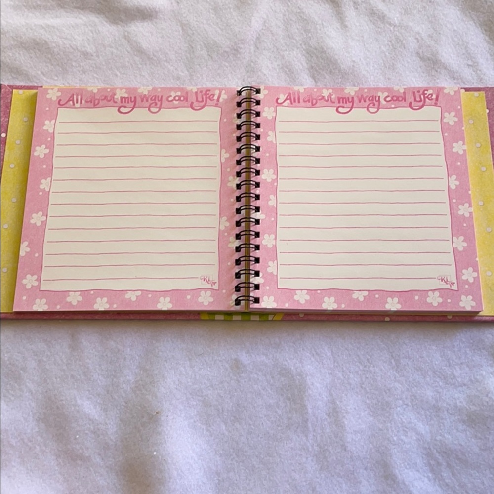 Cute Pink Spiral Bound My Way Cool Life! Diary - Picture 4 of 7